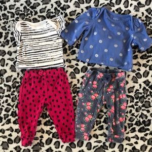 Rosie Pope 0-3 Onesie & Pants Bundle